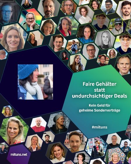 Faire Gehälter statt undurchsichtiger Deals