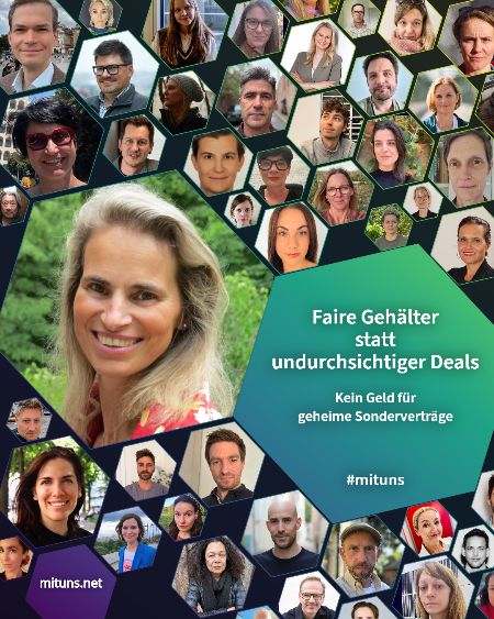 Faire Gehälter statt undurchsichtiger Deals
