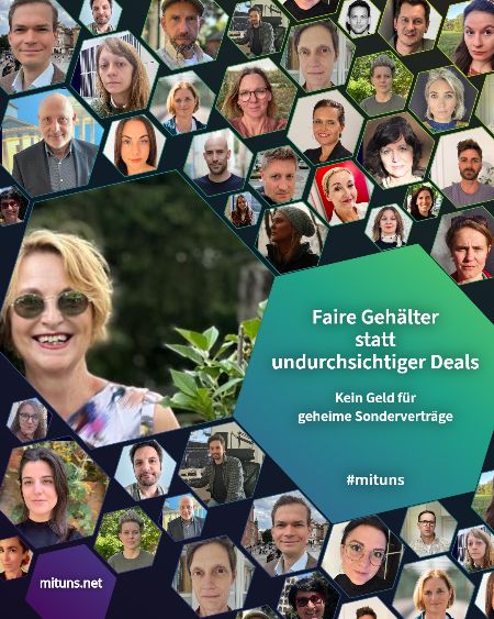 Faire Gehälter statt undurchsichtiger Deals